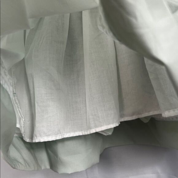 Busy Bees Smocks sage green puff sleeve dress with matching diaper cover size 3T - Picture 6 of 16